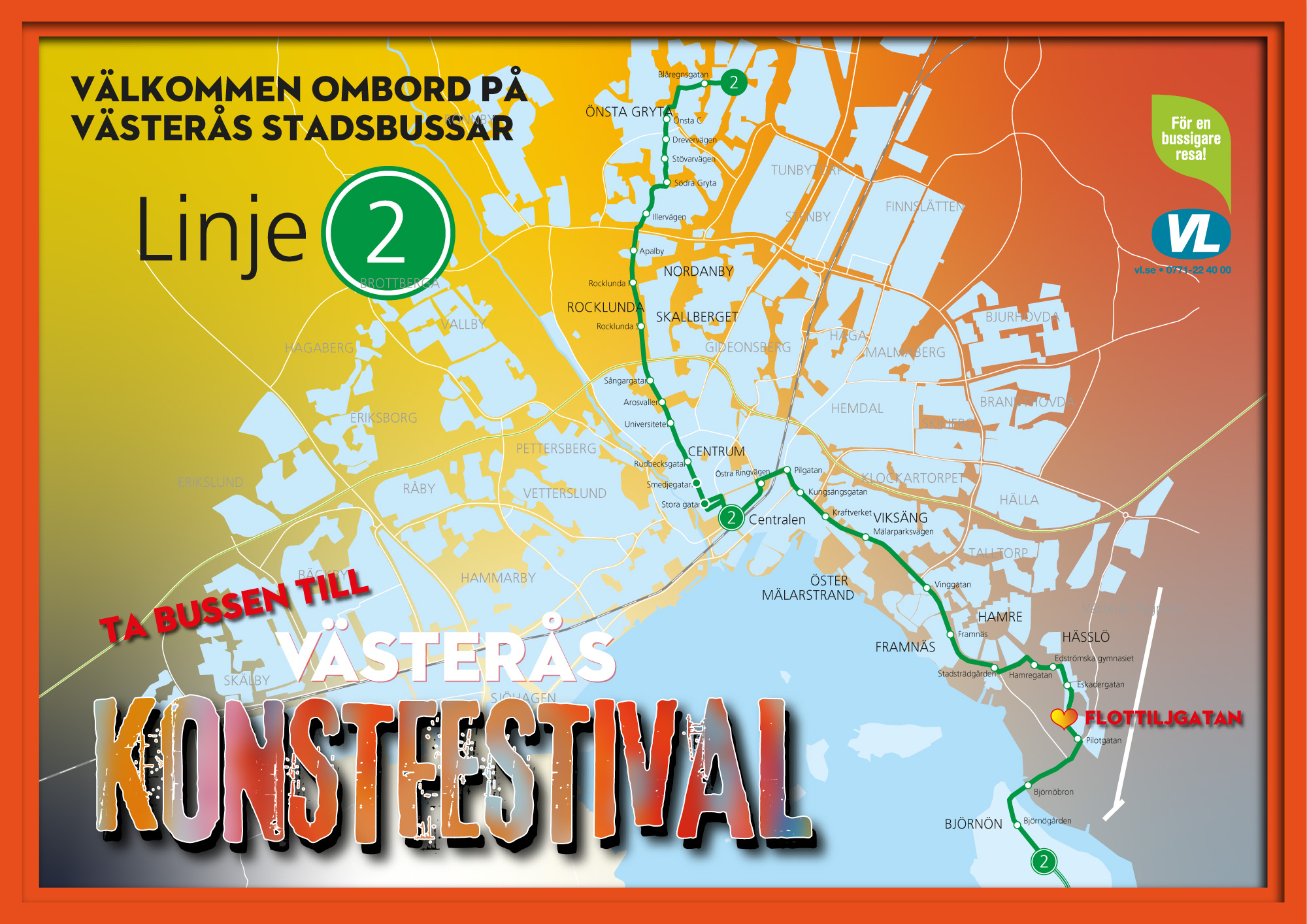 Ta bussen till Västerås Konstfestival!